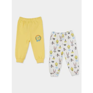 Looney Tunes Lisanslı Kız Bebek 2'li Patiksiz Pantolon 20798
