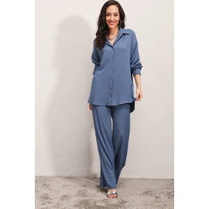 5858 Örme Ikili Takım - Indigo