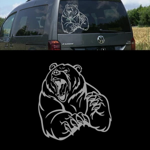Melek Pazarı Kızgın Ayı Oto STICKER-S1865