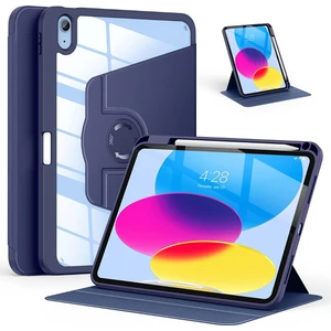 iPad Air 10.9 2022 (5.nesil) Uyumlu 360° Dönebilen Standlı Pino Tablet Kılıfı