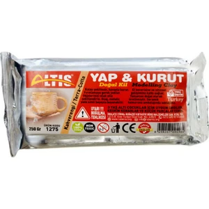 Altıs 250 gr Yap&kurut Doğal Kil Kahverengi/terra Cotta (Kod: 1275)