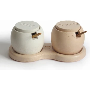 Ghogol Home Bonny Beton Tuzluk & Biberlik Takımı