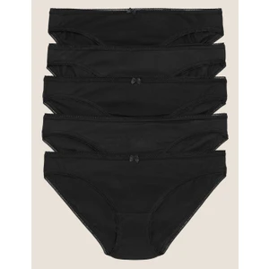 Marks & Spencer 5'li Cotton Lycra® Bikini Külot Seti