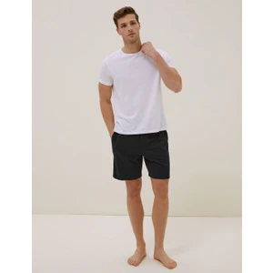 Marks & Spencer Premium Pamuklu Şort Pijama Altı