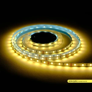 Şerit LED 60 Led'li 3000K Günışığı 7W 5 Metre AS01-00800