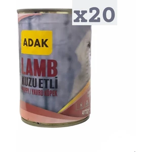 Kuzu Etli Yavru Köpek Konservesi 415 Gr. x 20