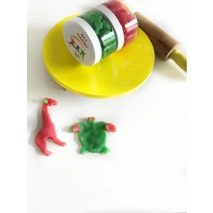 Cool Cold Doğal All Games Oyun Hamurları Farklı Renk 125GR (2 Adet Hamur)Oyun Açma Tahtası ve Merdane