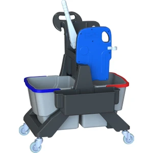 Çift Kovalı Temizlik Arabası