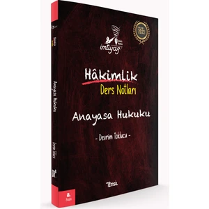 Temsil Kitap Imtiyaz Anayasa Hukuku Hakimlik Ders Notları - Devrim Toklucu 2023