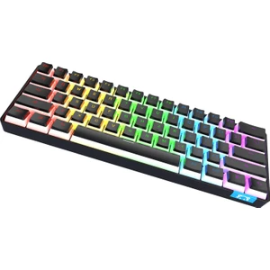 61 Keys Bluetooth Klavye Çift Modları Windows/android Taşınabilir Siyah Için Rgb (Yurt Dışından)