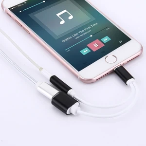 Ally iPhone 13-12-11 -Xs-8 -7 3.5mm Kulaklık ve Şarj Dönüştürücü