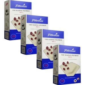 2 Numara Filtre Kahve Kağıdı 4 x 100'LÜ