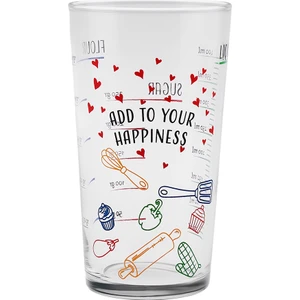 Carme Kırmızı Ölçü Bardağı 550 ml