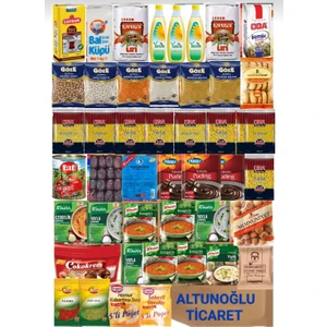 Ramazan Paketi Kumanya Erzak Gıda Paketi 46 Parça Ürün