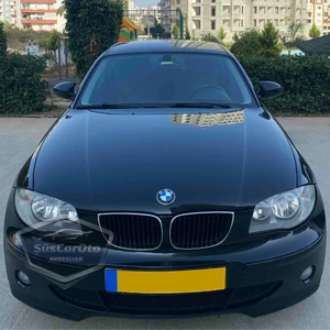 ŞüsCarOto Aksesuar Bmw E87 1 Serisi Makyajsız Kasa 2004-2009 Uyumlu Batman Yarasa Ayna Kapağı Piano Black Abs Plastik