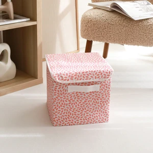 Rek Home Kapaklı Dolap Içi Çamaşır Oyuncak Düzenleyici Katlanır Saklama Kutusu 28X28X28