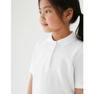 Marks & Spencer Saf Pamuklu 2'li Polo Yaka T-Shirt