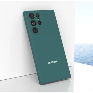 Galaxy S23 Ultra Kılıf Ultra Esnek Parmak Izi Yapmaz Içi Kadife Silikon Liquid Launch Case