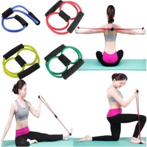 Pilates Direnç Lastiği Jimnastik Spor Lastik Egzersiz Evde Spor