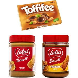 + Lotus Biscoff Spread + Crunchy 3'lü Paket
