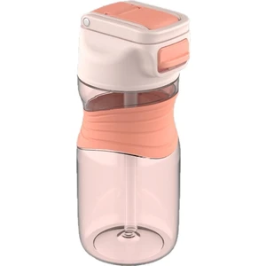 450ML Pipetli Tritan Su Matarası Sarı-Mavi-Turuncu VGN030