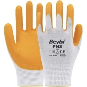 Pn3 Polyester Örme Nitril Eldiven 12 Li