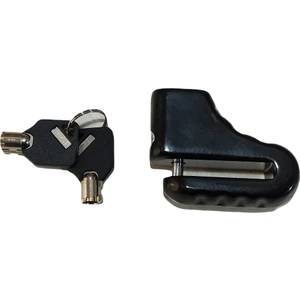 Motosiklet Çelik Disk Kilidi Kilit 5.5 mm Siyah (Alarmlı Değildir)
