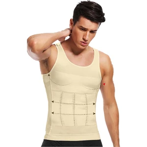 Toscana Ekstra Sıkılaştırma Destekli Erkek Korse Atlet Ten Renk