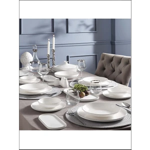 Pierre Cardin 62 Parça 12 Kişilik Yemek Takımı Pure Silver