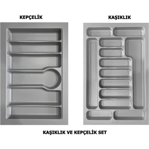75*49 Çekmece Içi Kepçelik ve 75*49 Kaşıklık Ikili Set
