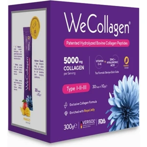We Collagen Wecollagen Tip 1-2-3 Toz  Saşe 30 x 10 gr