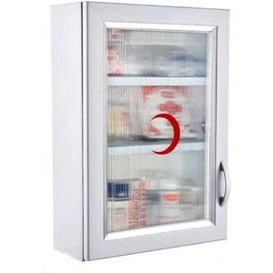 Ecza Dolabı Içi Dolu Ilk Yardım Içerikli Pvc 50X35X16 cm 159