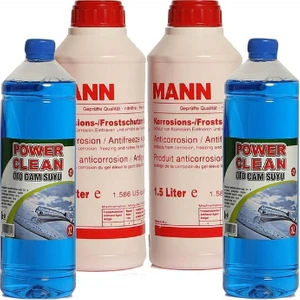 Organik Kırmızı Antifriz 1.5 Lt (-37 ) (2 Adet) 3 Lt + 2 Adet 1 L Camsuyu