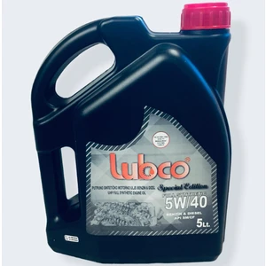 Lubco Tam Sentetik Multijet Uyumlu 5W40 5 Litre Motor Yağı ( Üretim Yılı: 2023 )