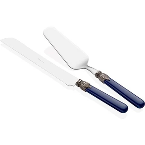 Classic Lacivert Pasta Servis Seti