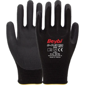 B-FLEX120 10BEDEN 12LI Micro Köpük Nitril Eldiven (4131X)