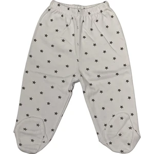 Baby Selen Babyselen Yıldız Baskılı Patikli Pijama Altı