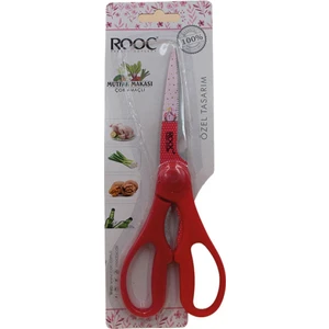 KS-012 Mutfak Makası - Kırmızı-61