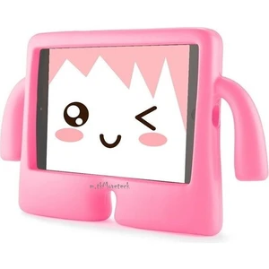 M.TK Moveteck Apple Ipad 10. Nesil 10.9" Kılıf Emojili Çocuk Için Silikon Koruyucu Renkli Kollu Standlı Kılıf