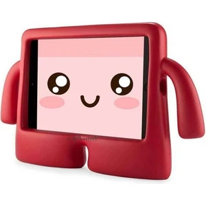 M.TK Moveteck Apple Ipad 10. Nesil 10.9" Kılıf Emojili Çocuk Için Silikon Koruyucu Renkli Kollu Standlı Kılıf