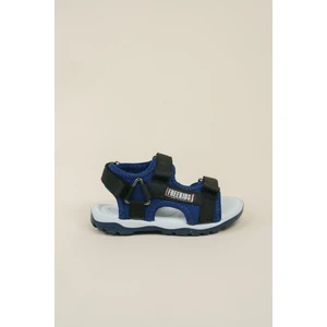 Ortopedik Taban Lacivert Çocuk Sandalet