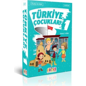 Key Publishing Türkiye Çocukları 1 (4. Sınıf 8 Yaş ve Üzeri) 10 Kitap ve 2 Dil Bilgisi ve Değerlendir