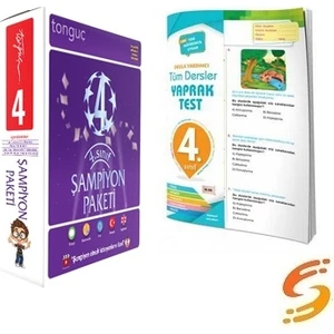 Tonguç Akademi 4. Sınıf Şampiyon Paketi Fırsat Seti