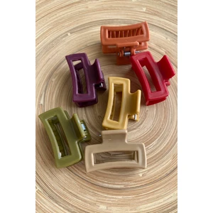 Mini Kare Mandal Toka 4 cm Sonbahar Renkleri