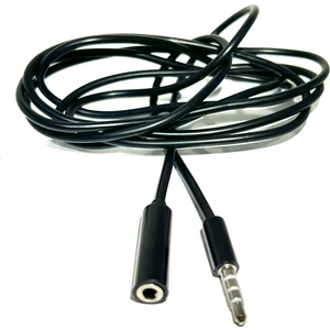 4 Boğumlu 3.5mm Stereo Uzatma Kablosu 3,5 mm Erkek - Dişi Kablo 1.5 Metre Aux Uzatma