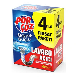 Lavabo Açıcı Granül 4x 50 G