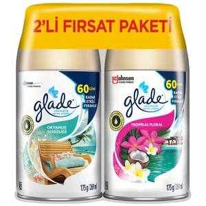 Otomatik Sprey Yedek Okyanus + Tropikal 2'li