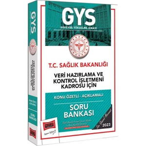 Yargı Yayınevi 2023 S Sağlık Bakanlığı Veri Hazırlama ve Kontrol Işletmeni Kadrosu Için Konu Özetli Açıklamalı Soru Bankası