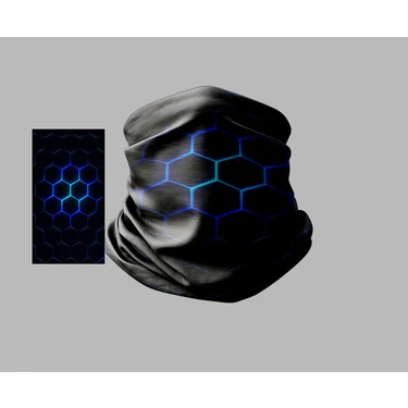 Datwork Tasarımlı Motorcu Buff Maske Outdoor Boyunluk Unisex