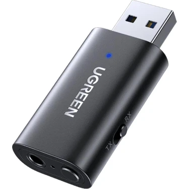 UGREEN Bluetooth 5.1 3.5mm Aux Alıcı Verici Adaptörü Siyah USB Bağlantı Tipi ile Yüksek Ses